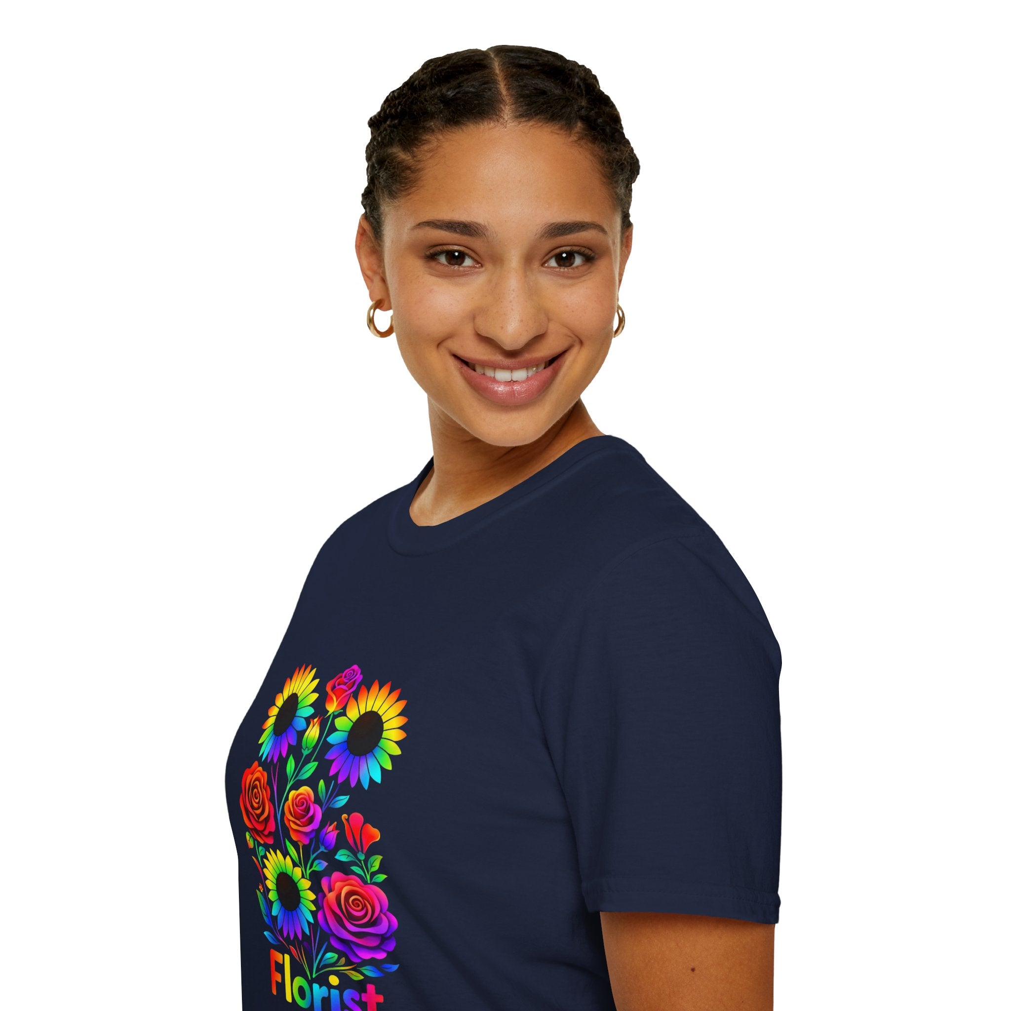Florist Rainbow Floral T-Shirt