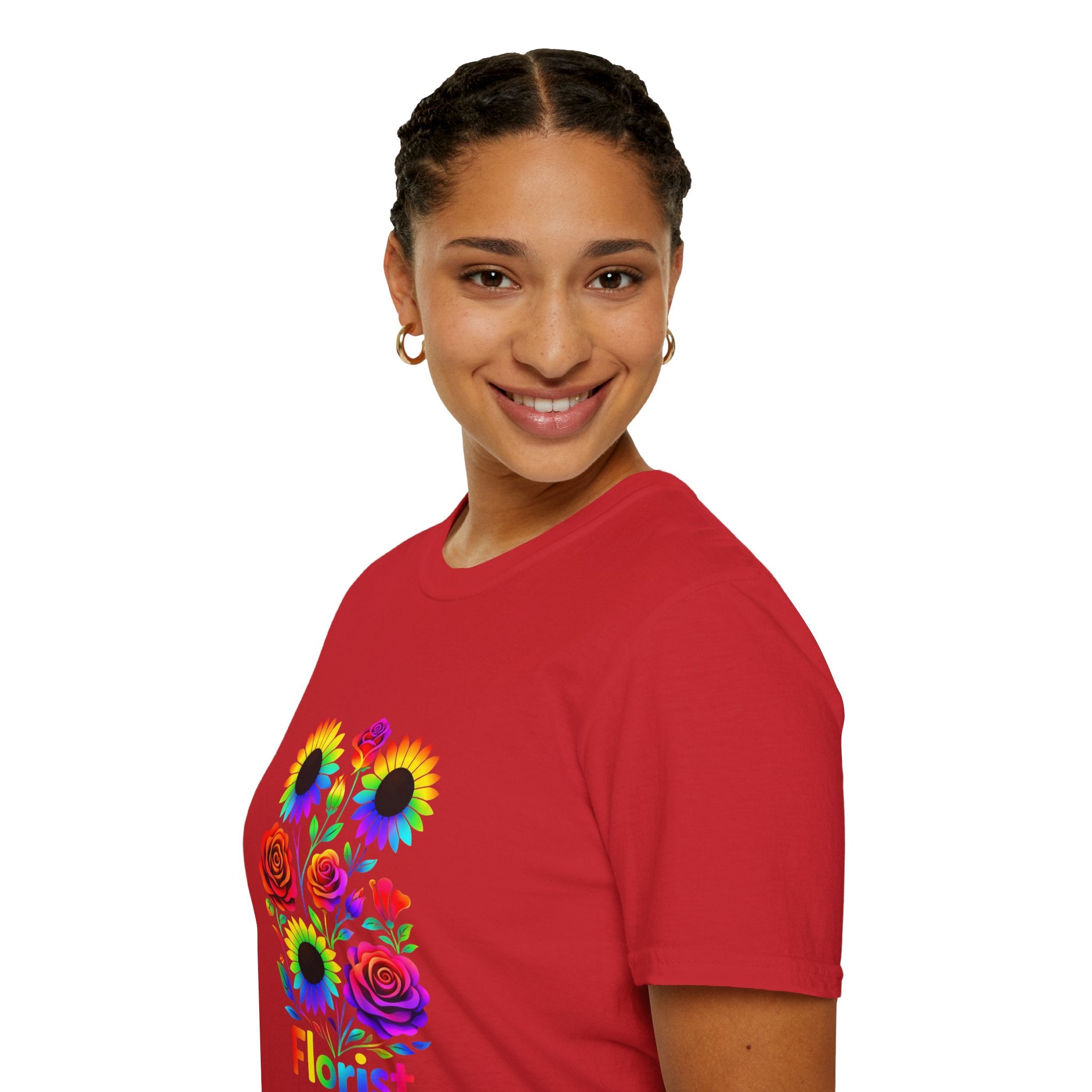 Florist Rainbow Floral T-Shirt