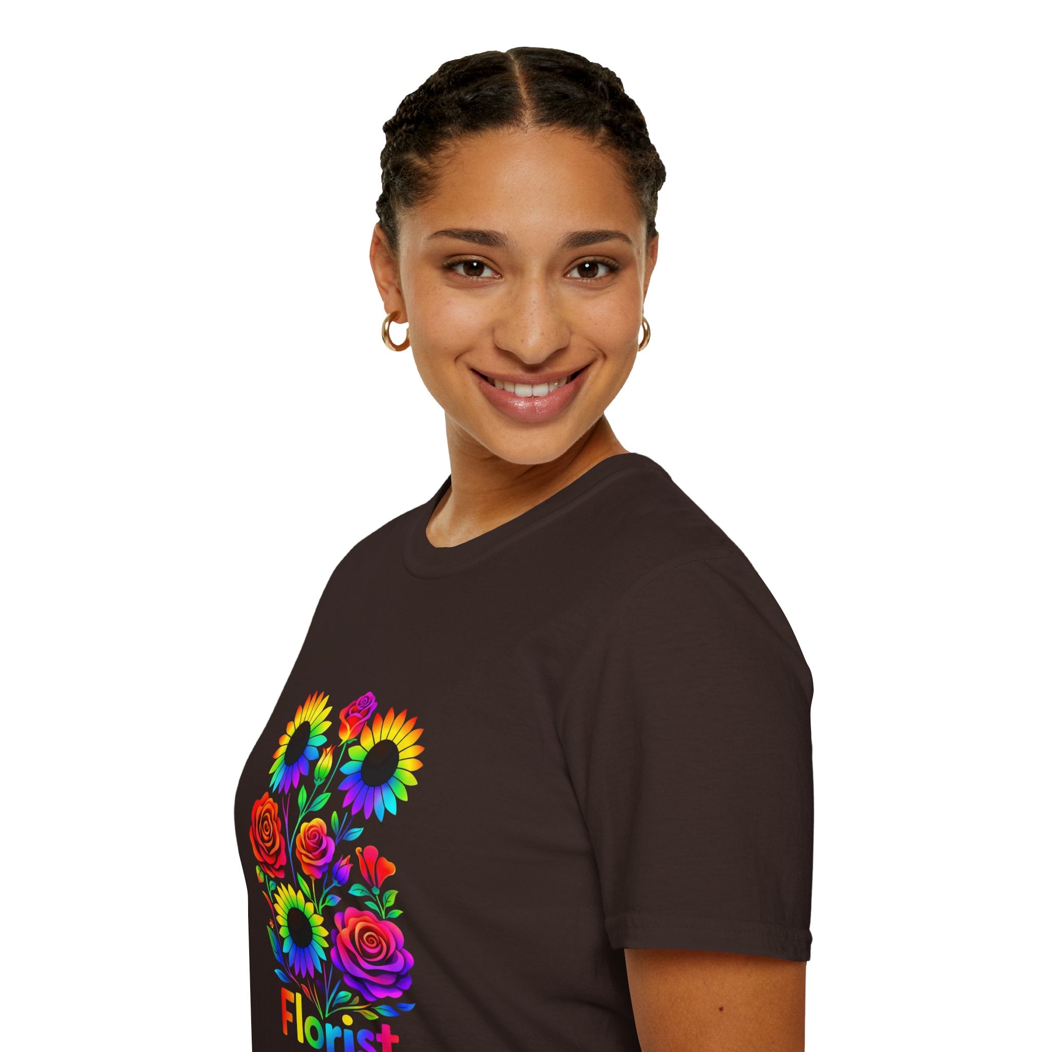 Florist Rainbow Floral T-Shirt