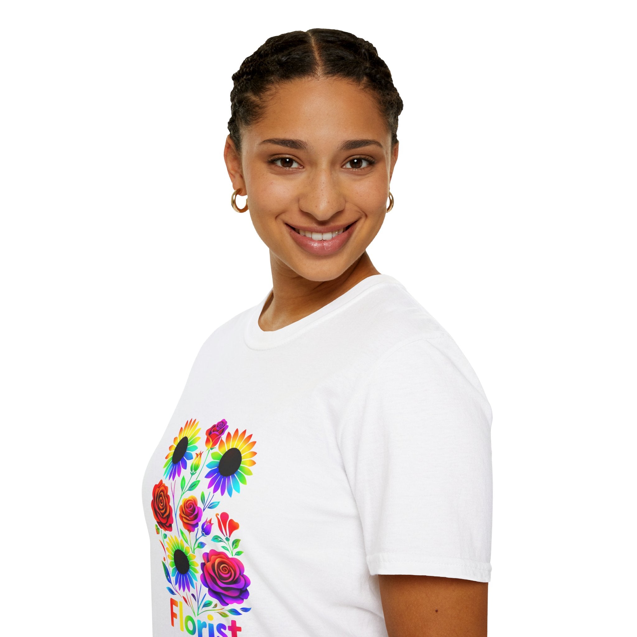Florist Rainbow Floral T-Shirt