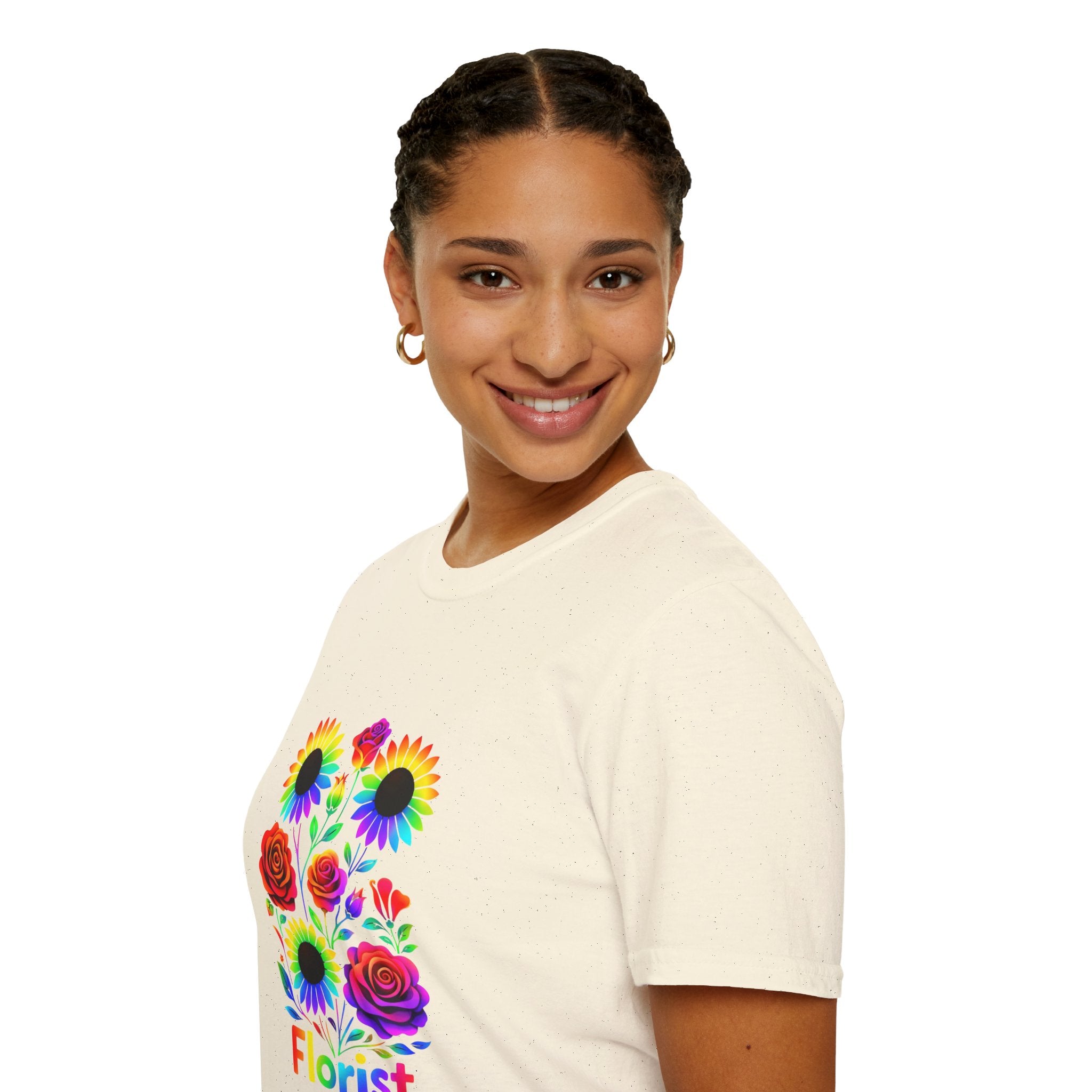 Florist Rainbow Floral T-Shirt
