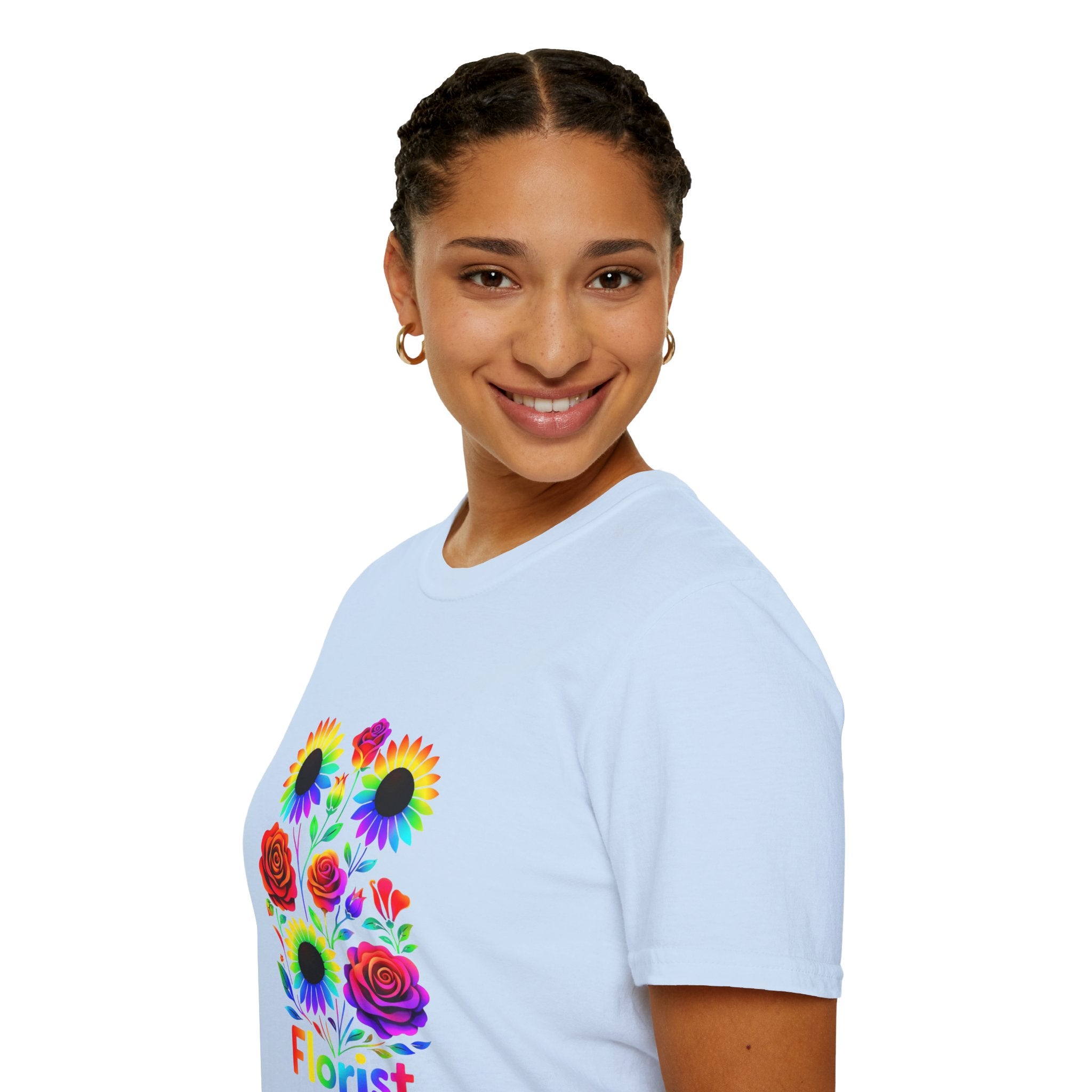 Florist Rainbow Floral T-Shirt