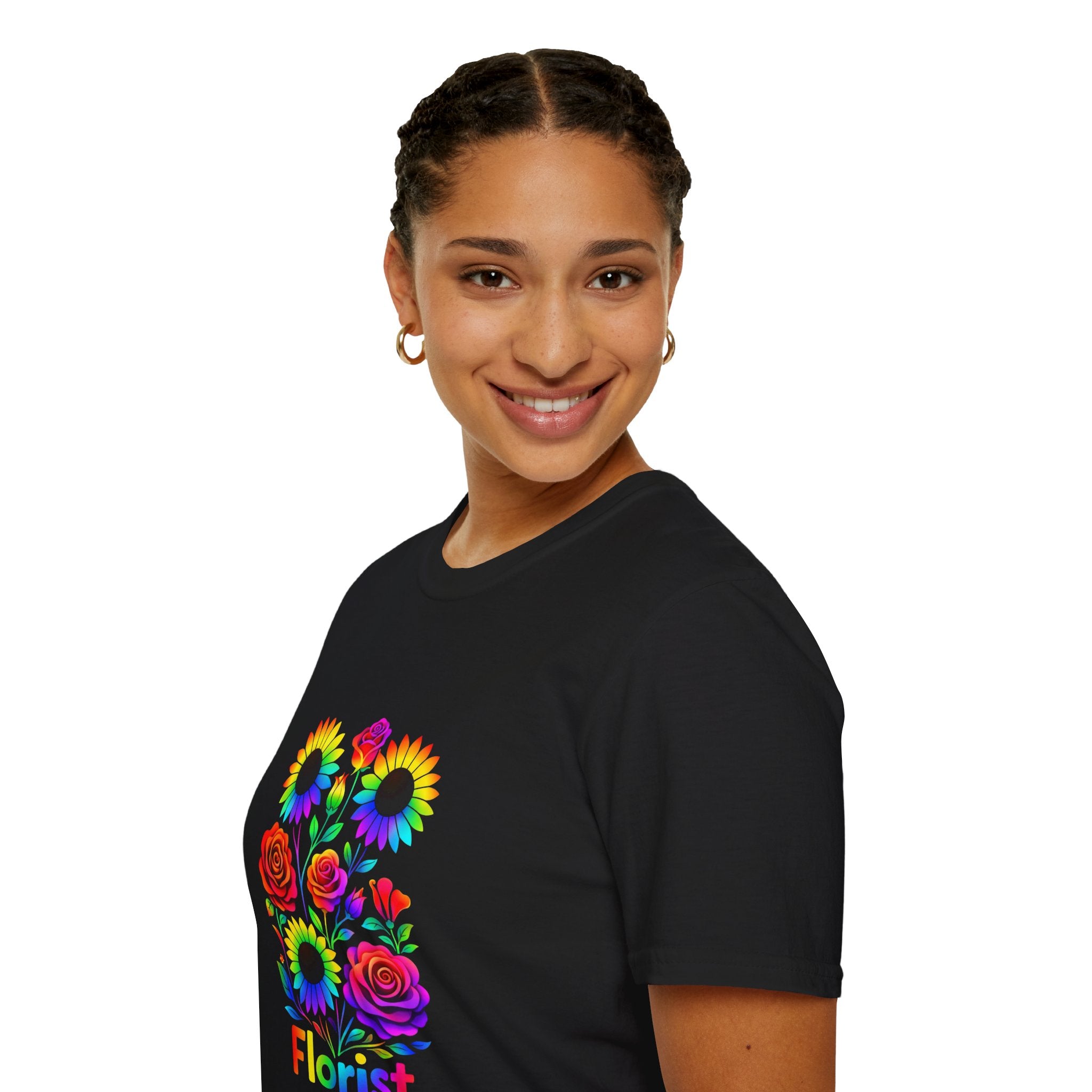 Florist Rainbow Floral T-Shirt