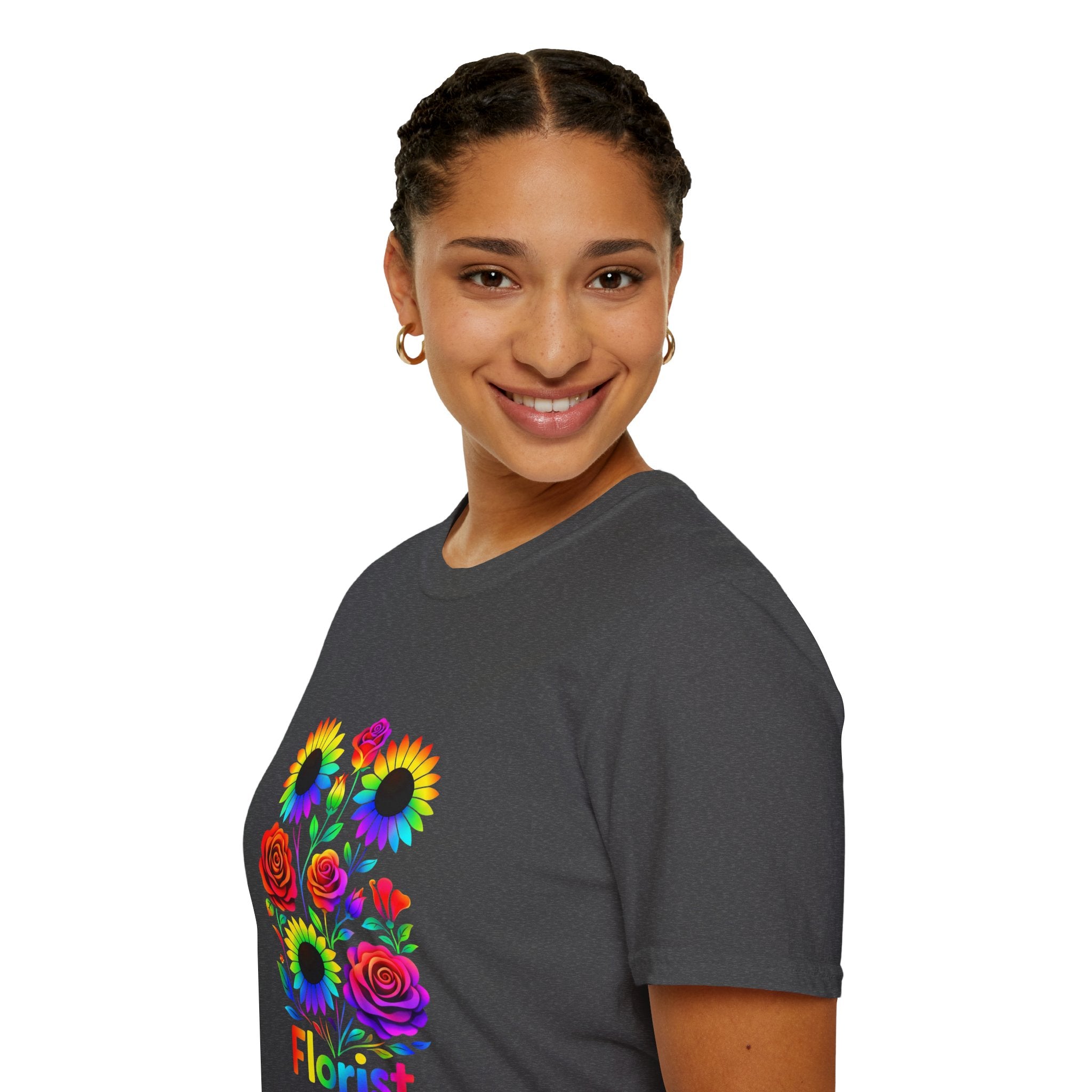 Florist Rainbow Floral T-Shirt